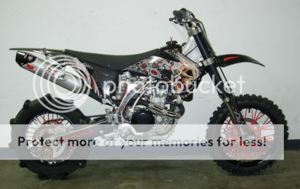 Front 18" Fatty Dune Tire SetUp Dirt Bike Pictures & Video ThumperTalk