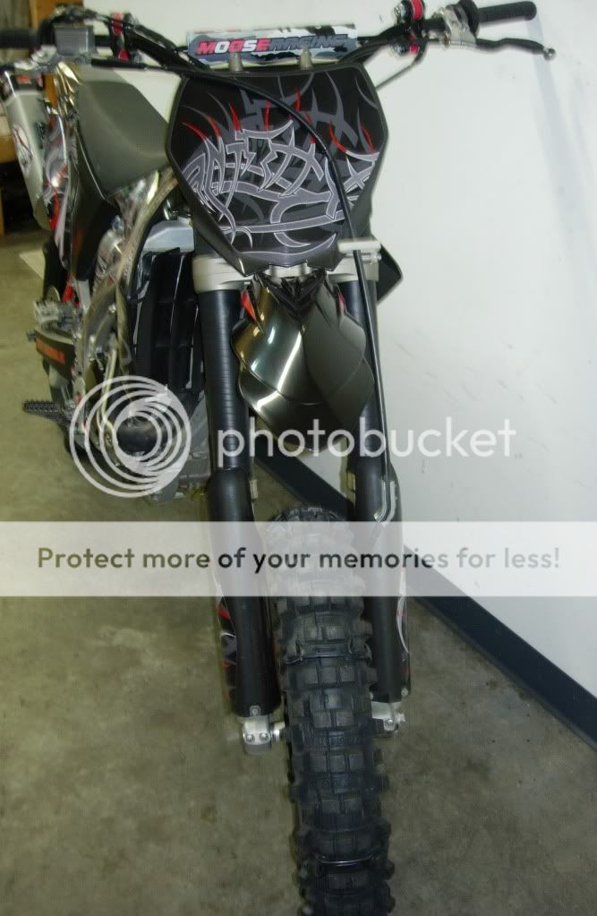 Front 18" Fatty Dune Tire SetUp Dirt Bike Pictures & Video ThumperTalk