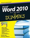 Microsoft Word 2010 All in One for Dummies