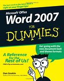 Microsoft Office Word 2007 for Dummies